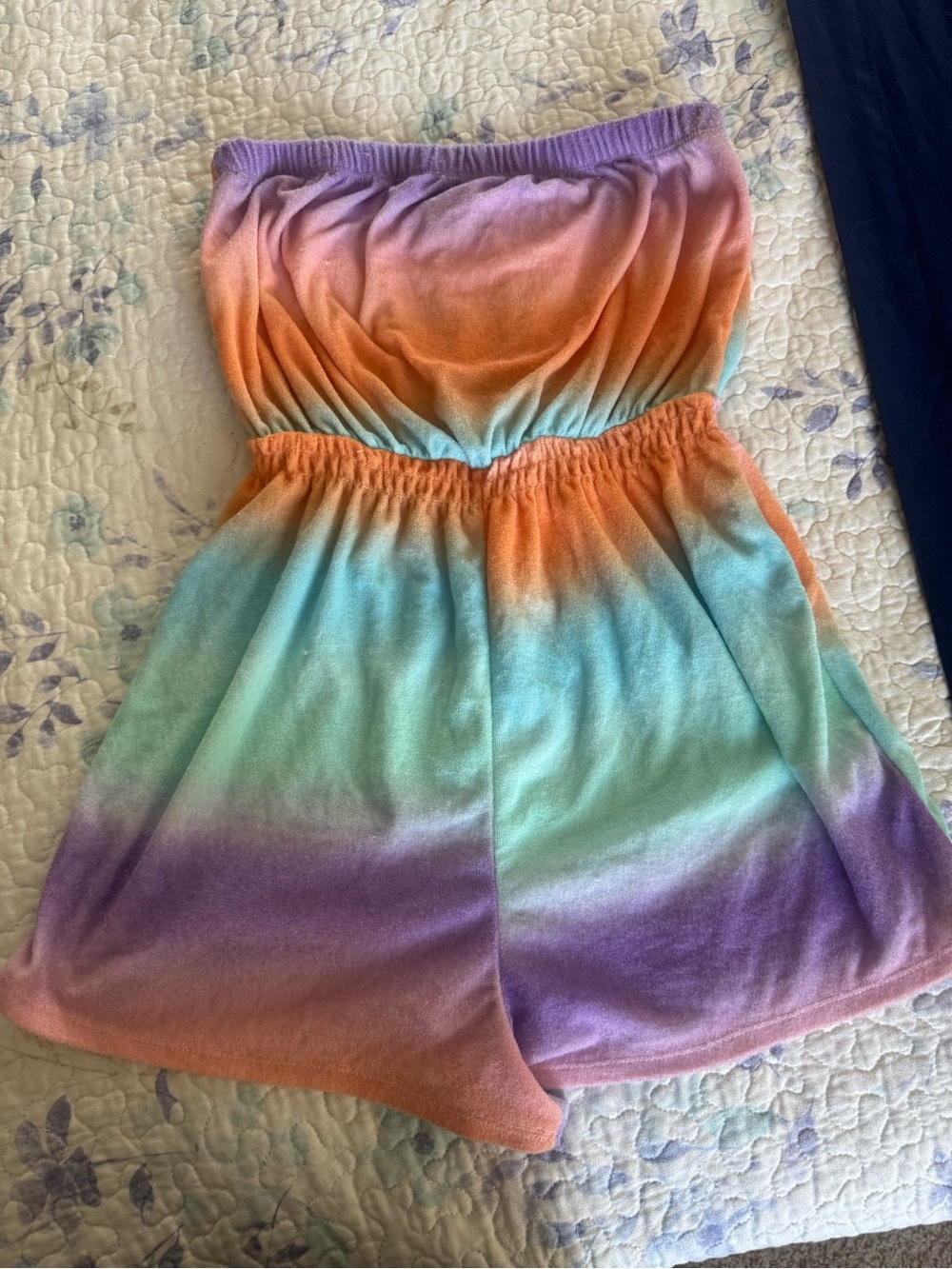 Women’s Summer Ombre Terry Romper